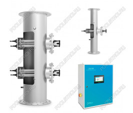 Ультрафиолетовая установка LIfetech TOP 33м3, DN125, 1kw, 18000h, Ручная очистка